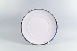 Thomas - Medaillon - Thick Silver Band - Soup Cup Saucer - 6 7/8" - The China Village