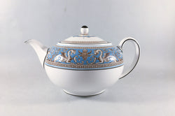 Wedgwood - Florentine - Turquoise - Teapot - 1 3/4pt - The China Village