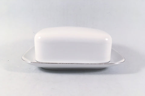 Thomas - Medaillon - Thin Silver Band - Butter Dish - The China Village
