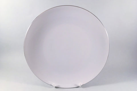 Thomas - Medaillon - Thin Silver Band - Dinner Plate - 10 1/2" - The China Village
