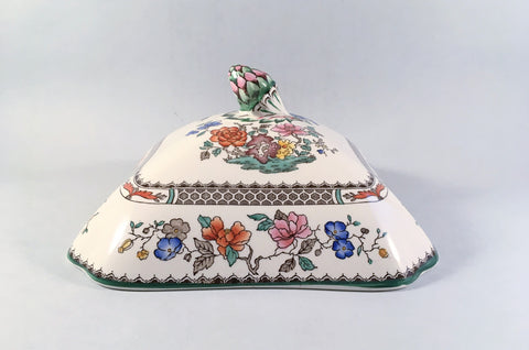 Spode - Chinese Rose - Old Backstamp - Vegetable Tureen (Lid Only) - The China Village