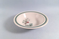 Wedgwood - Raspberry Cane - Granada Shape - Fruit Saucer - 6" - The China Village