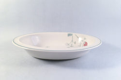 Wedgwood - Raspberry Cane - Sterling Shape - Vegetable Dish - 9 3/4" - The China Village