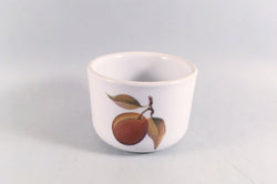 Royal Worcester - Evesham Vale - Jam Pot (Base Only) - (Redcurrants , Blackberries, Peach) - The China Village