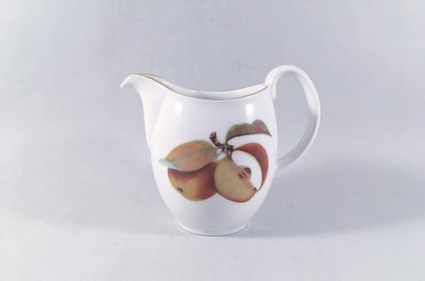 Royal Worcester - Evesham - Gold Edge - Cream Jug - 1/3pt - The China Village