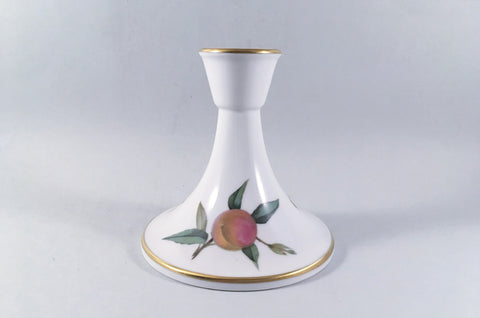 Royal Worcester - Evesham - Gold Edge - Candle Holder - 4 3/4" - The China Village
