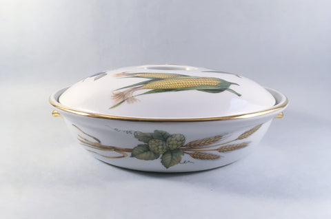 Royal Worcester - Evesham - Gold Edge - Casserole Dish - 2pt - The China Village