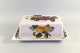 Portmeirion - Pomona - Old Backstamp - Butter Dish - The China Village