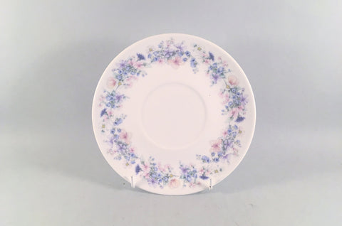 Wedgwood - Angela - Plain Edge - Soup Cup Saucer / Sauce Boat Stand - 7" - The China Village