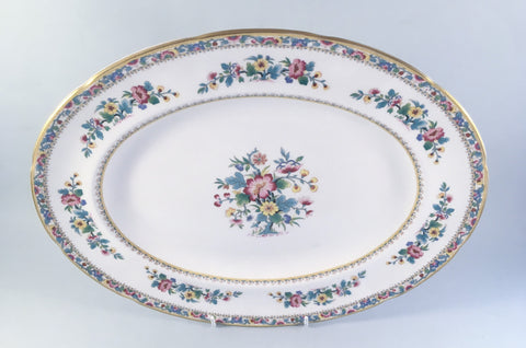 Coalport - Ming Rose - Oval Platter - 14" - The China Village