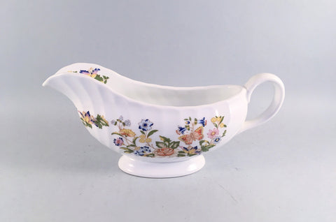 Aynsley - Cottage Garden - Swirl Shape - Sauce Boat - The China Village