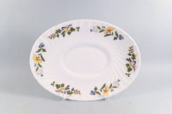 Aynsley - Cottage Garden - Swirl Shape - Sauce Boat Stand - The China Village