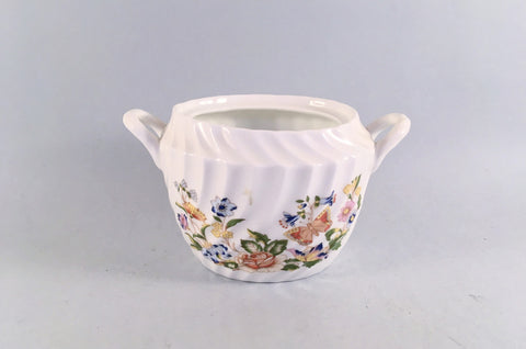 Aynsley - Cottage Garden - Swirl Shape - Sugar Bowl - Lidded (Base Only) - The China Village
