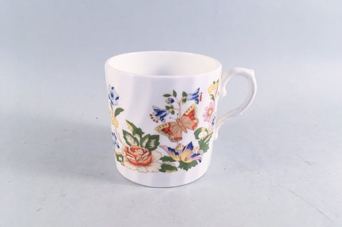 Aynsley - Cottage Garden - Swirl Shape - Coffee Can - 2 1/4 x 2 1/4" - The China Village