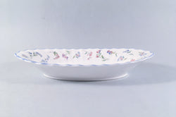 Royal Worcester - Forget Me Not - Pickle Dish - 7 7/8" - The China Village