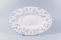 Royal Worcester - Forget Me Not - Sauce Boat Stand - The China Village