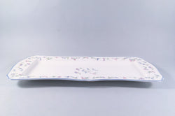 Royal Worcester - Forget Me Not - Sandwich Tray - 13" - The China Village