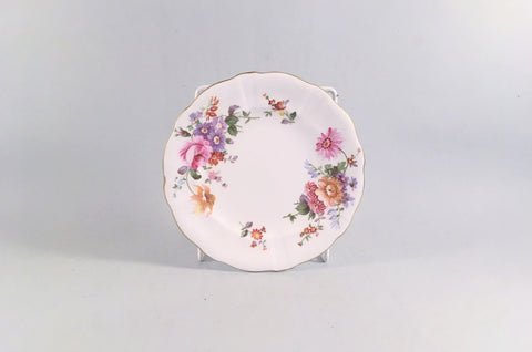 Royal Crown Derby - Derby Posies - Green Backstamp - Biscuit Plate - 5" - The China Village
