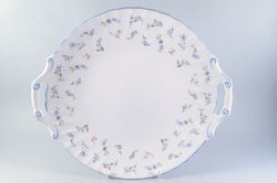 Royal Worcester - Forget Me Not - Bread & Butter Plate - 12 1/4" - The China Village