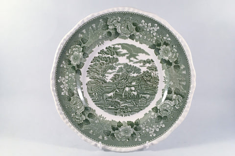 Adams - English Scenic - Green - Dinner Plate - 10 3/8" - The China Village