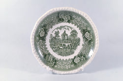 Adams - English Scenic - Green - Breakfast Saucer - 6 3/4" - The China Village