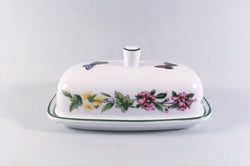 Royal Worcester - Worcester Herbs - Butter Dish - The China Village