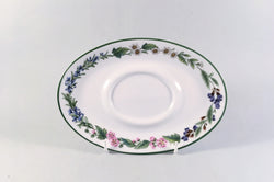 Royal Worcester - Worcester Herbs - Sauce Boat Stand - The China Village
