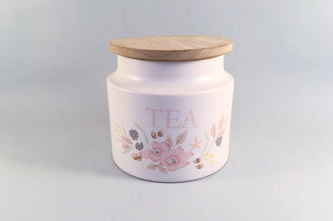 Boots - Hedge Rose - Storage Jar (Tea) - 3 3/4" x 4 1/2" - The China Village