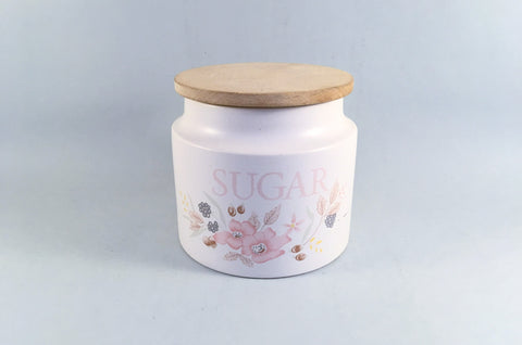 Boots - Hedge Rose - Storage Jar (Sugar) - 4" x 4 1/2" - The China Village