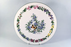 Royal Worcester - Worcester Herbs - Gateau Plate - 11 1/4" - The China Village