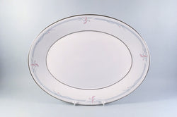 Royal Doulton - Carnation - Oval Platter - 16 3/8" - The China Village