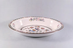 Wedgwood - Kutani Crane - Brown Edge - Vegetable Dish - 10 3/4" - The China Village