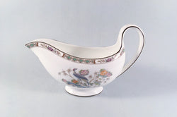 Wedgwood - Kutani Crane - Brown Edge - Sauce Boat - The China Village