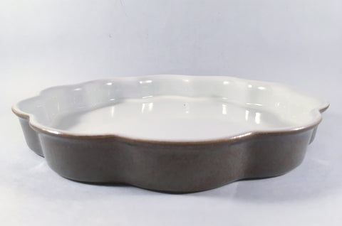 Denby - Greystone - Flan Dish - 9 7/8" - The China Village