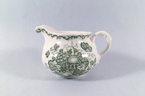 Mason's - Fruit Basket - Green - Cream Jug - 1/3pt - The China Village