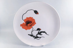 Wedgwood - Cornpoppy - Susie Cooper - Dinner Plate - 10 3/4" - The China Village