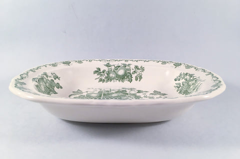 Mason's - Fruit Basket - Green - Vegetable Dish - 10" - The China Village