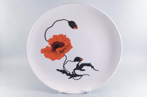 Wedgwood - Cornpoppy - Susie Cooper - Dinner Plate - 10 1/2" - The China Village