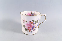 Royal Crown Derby - Derby Posies - Green Backstamp - Coffee Can - 2 1/4" x 2 1/4" - The China Village