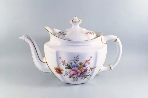 Royal Crown Derby - Derby Posies - Green Backstamp - Teapot - 2 1/2pt - The China Village