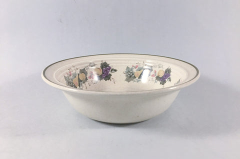 Royal Doulton - Harvest Garland - Thin Line - Fruit Saucer - 6" - The China Village