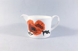 Wedgwood - Cornpoppy - Susie Cooper - Cream Jug - 1/4pt - The China Village