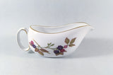 Royal Worcester - Evesham - Gold Edge - Sauce Boat - The China Village