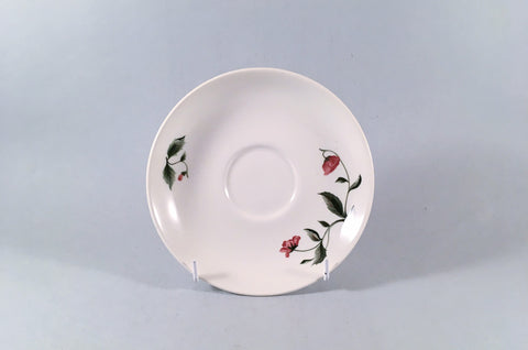 Wedgwood - Mayfield - Ruby - Tea Saucer - 6" - The China Village