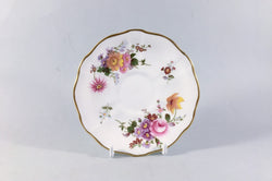 Royal Crown Derby - Derby Posies - Red Backstamp - Coffee Saucer - 5" - The China Village