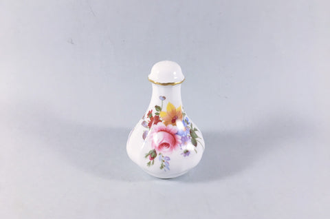 Royal Crown Derby - Derby Posies - Red Backstamp - Salt Pot - The China Village