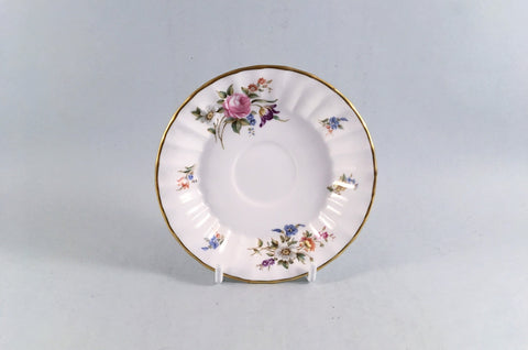 Royal Worcester - Roanoke - White - Coffee Saucer - 5" - The China Village