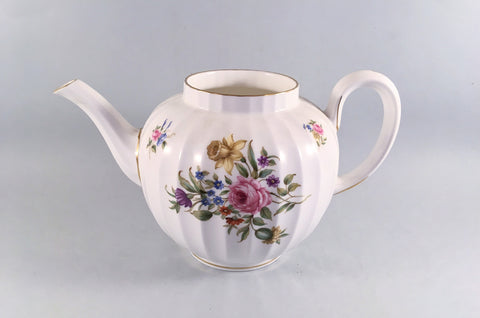 Royal Worcester - Roanoke - White - Teapot - 2pt (Base Only) - The China Village