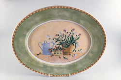 Royal Stafford - Gardeners Journal - Oval Platter - 14" - The China Village