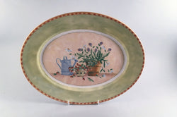 Royal Stafford - Gardeners Journal - Oval Platter - 13" - The China Village